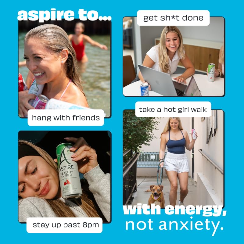 ASPIRE Blue Burst Healthy Energy Powder Sticks