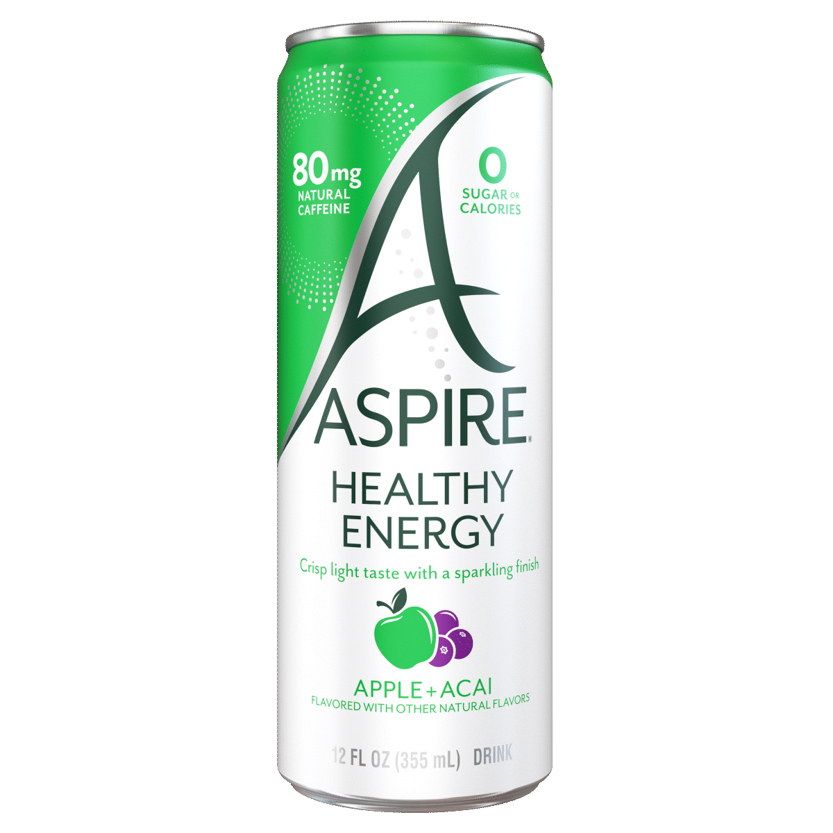 Apple+Acai Aspire Healthy Energy Drinks.