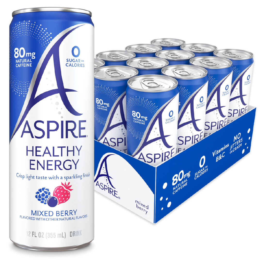 Mixed Berry Healthy Energy Drink.