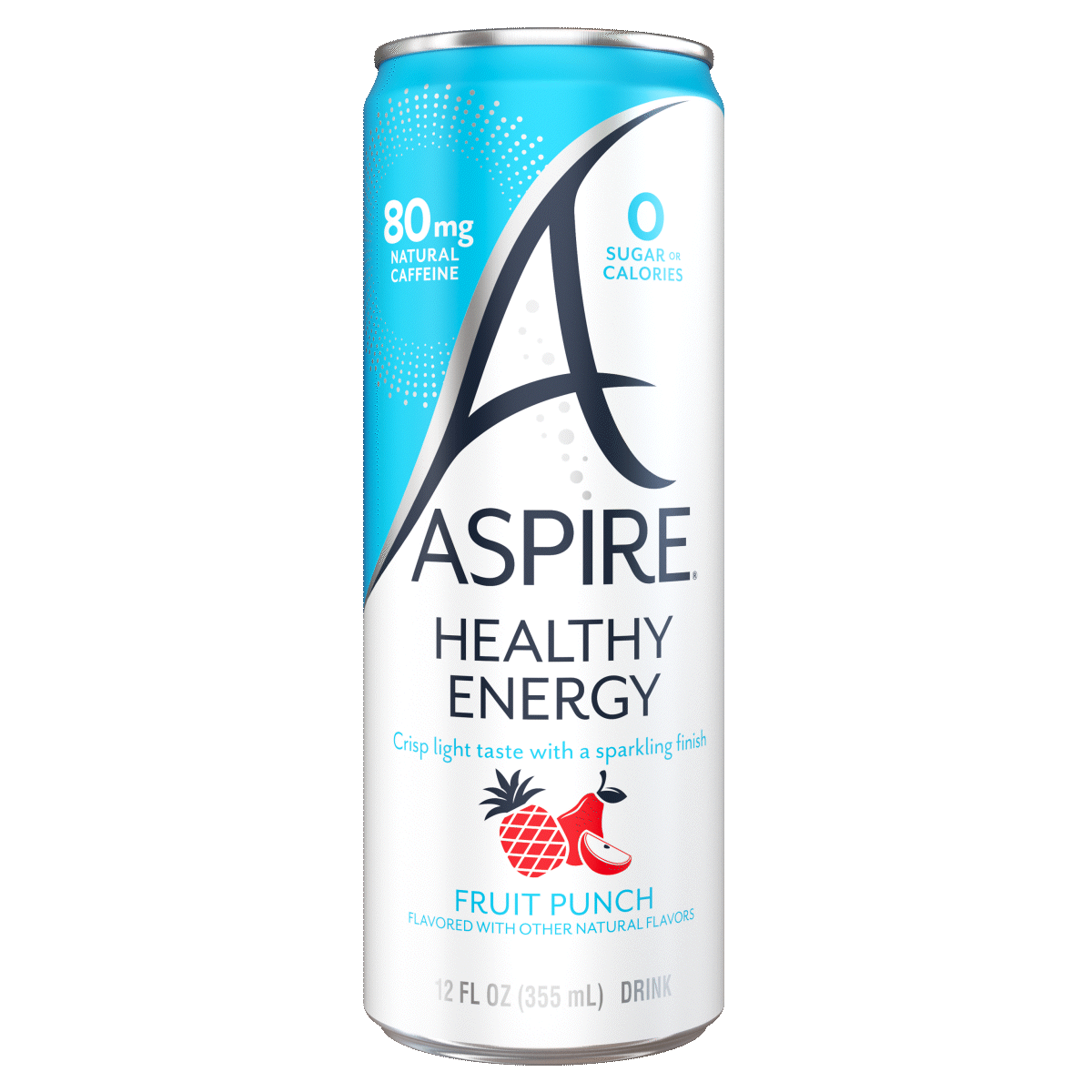 Fruit Punch Aspire Healthy Energy Drinks.