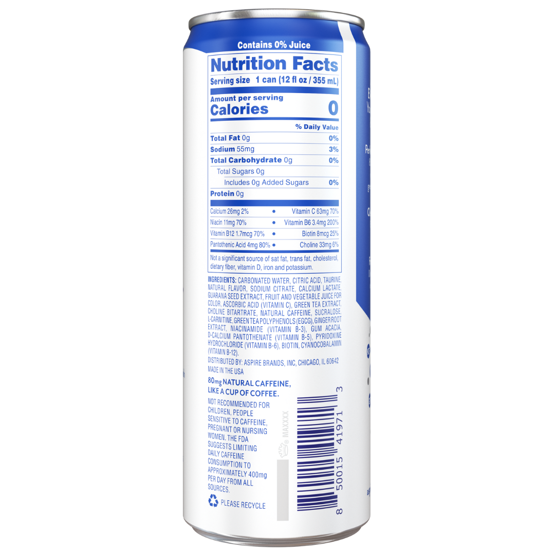 Mixed Berry Healthy Energy Drink