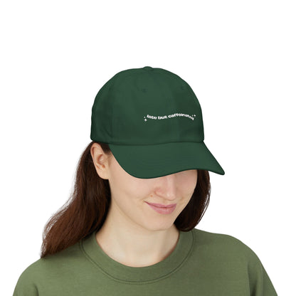 Late But Caffeinated Dad Cap