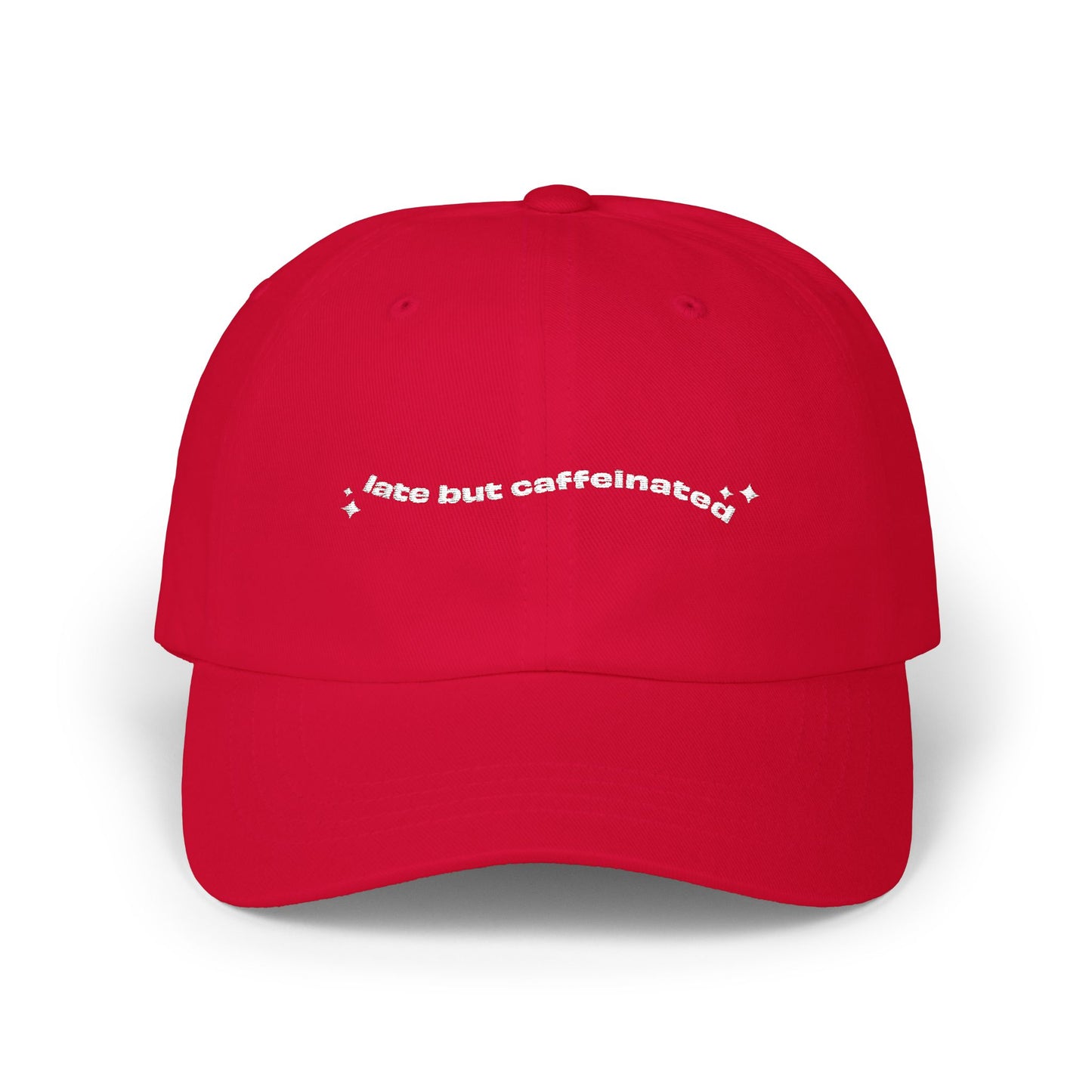 Late But Caffeinated Dad Cap