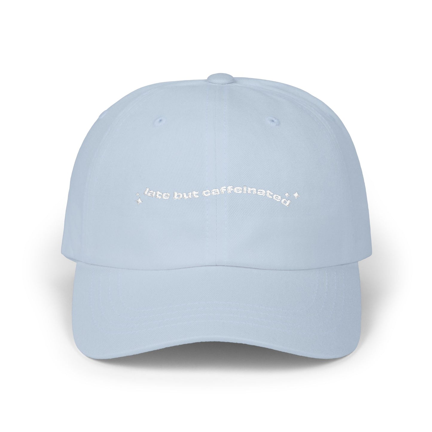 Late But Caffeinated Dad Cap