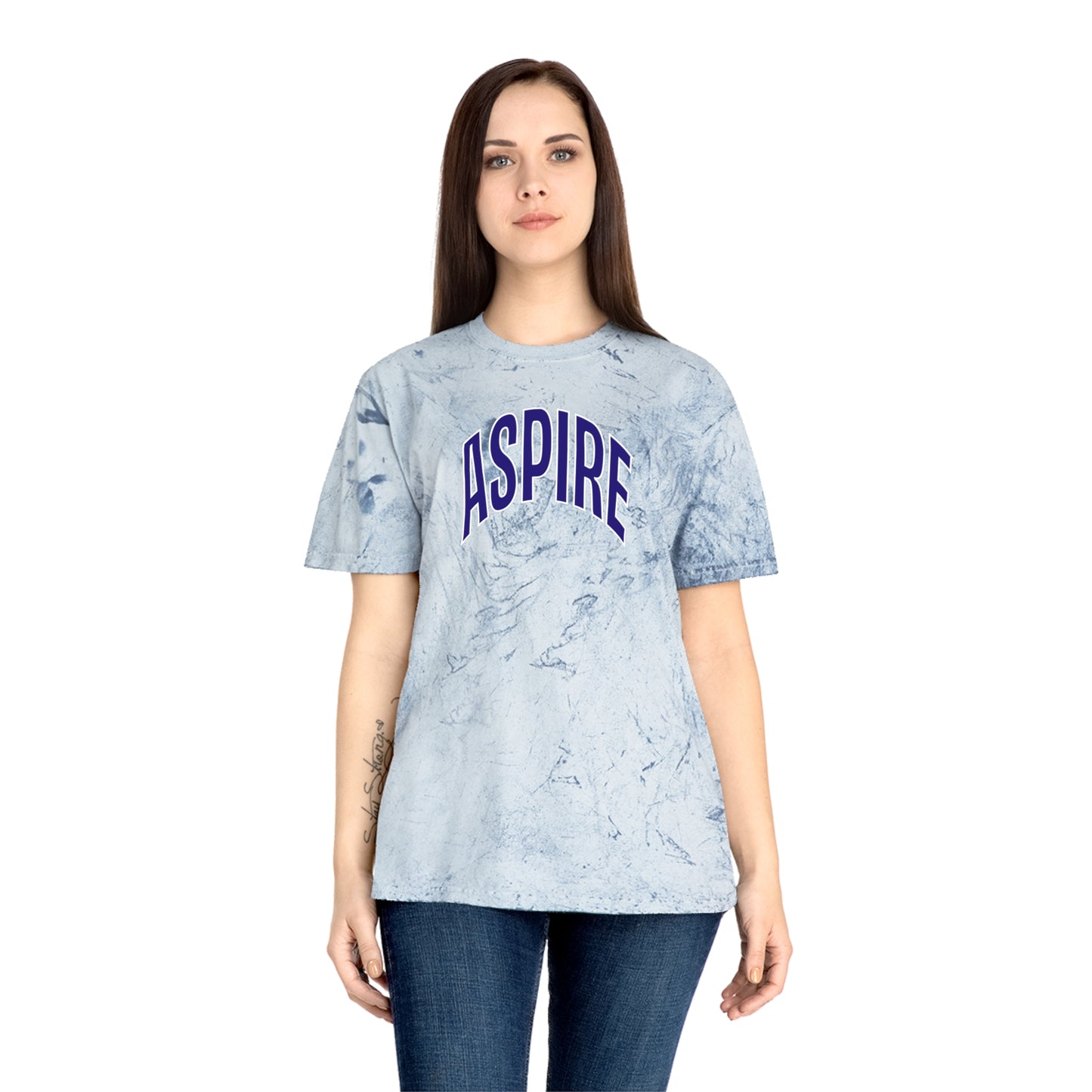 Late But Caffeinated Tie-Dye Tee