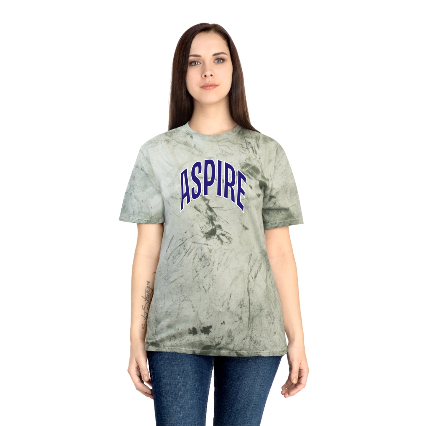 Late But Caffeinated Tie-Dye Tee
