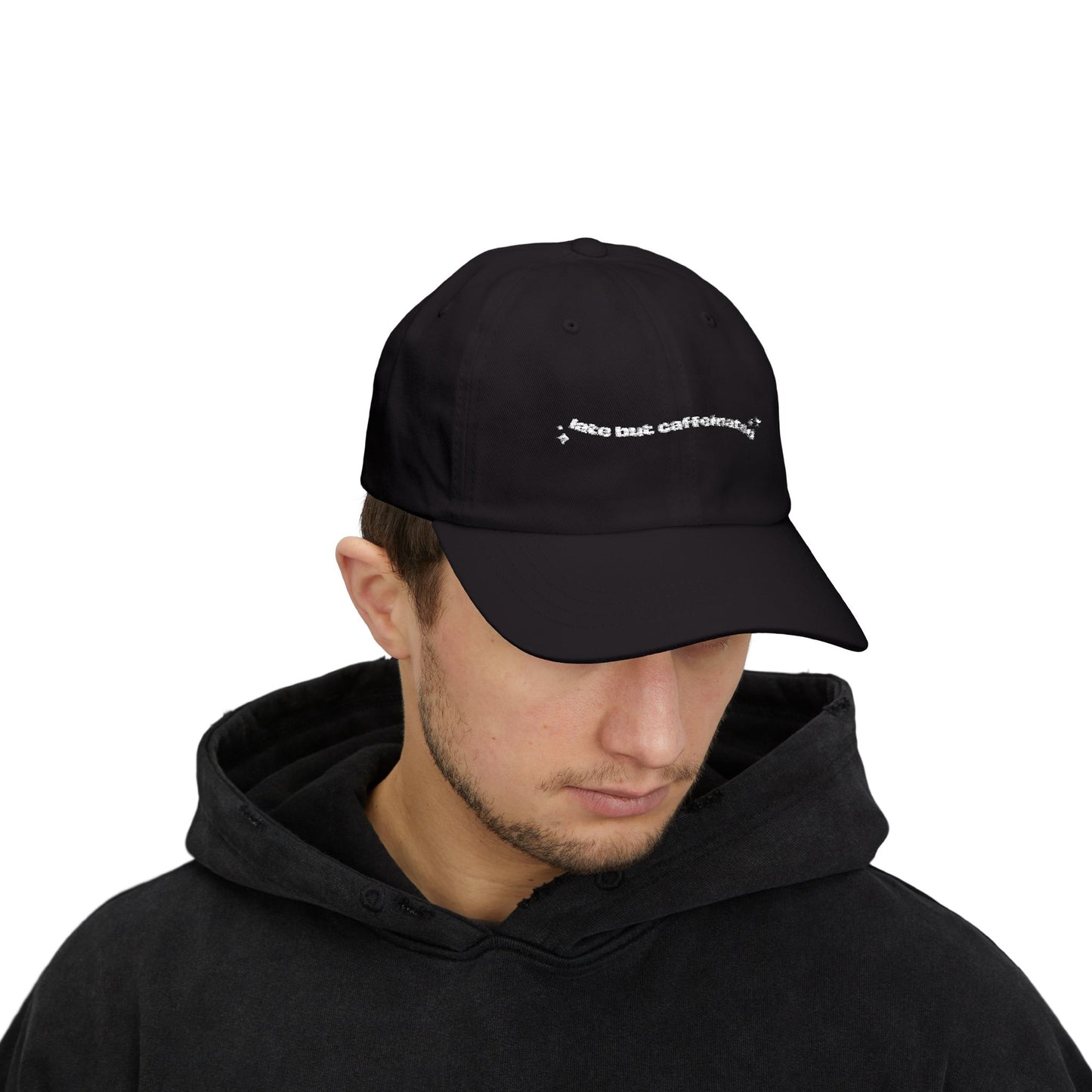 Late But Caffeinated Dad Cap
