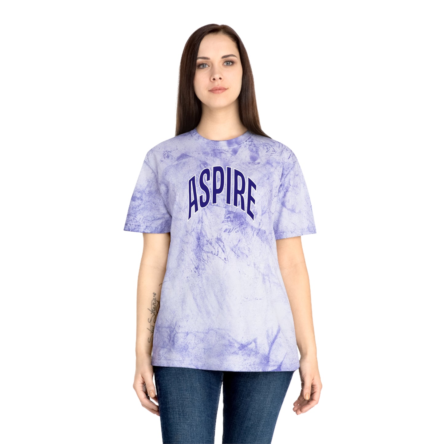 Late But Caffeinated Tie-Dye Tee