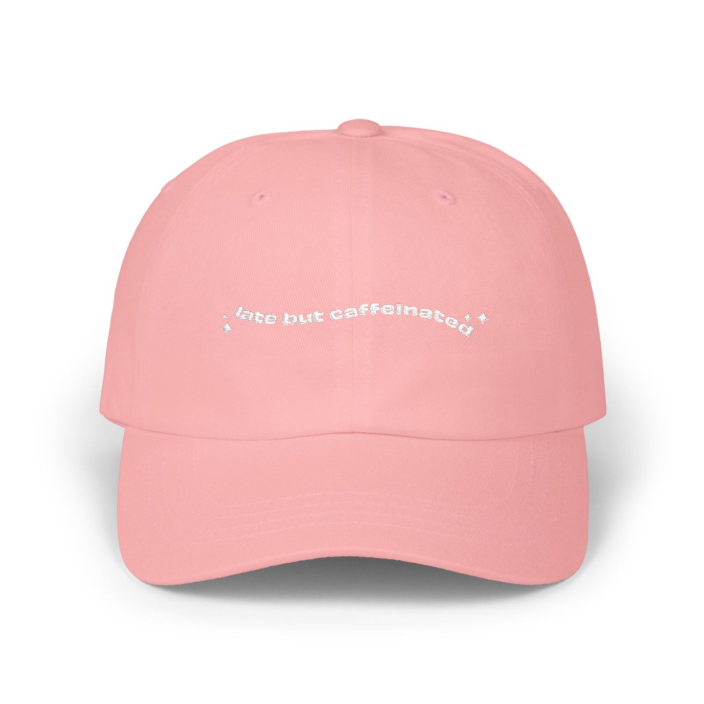 Late But Caffeinated Dad Cap