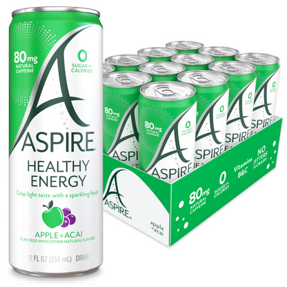 Apple+Acai Aspire Healthy Energy Drinks