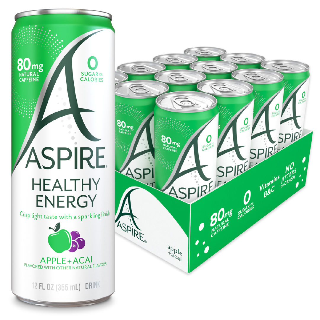 Apple+Acai Aspire Healthy Energy Drinks