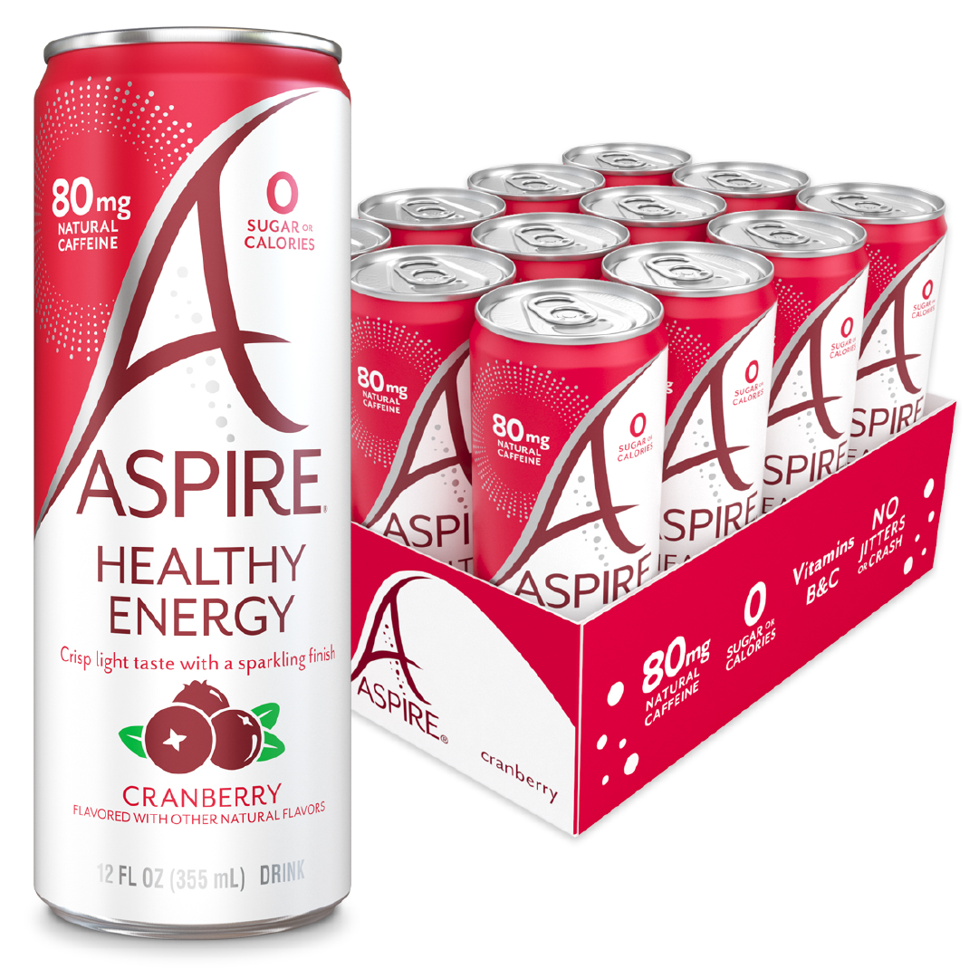 Cranberry Aspire Healthy Energy Drinks