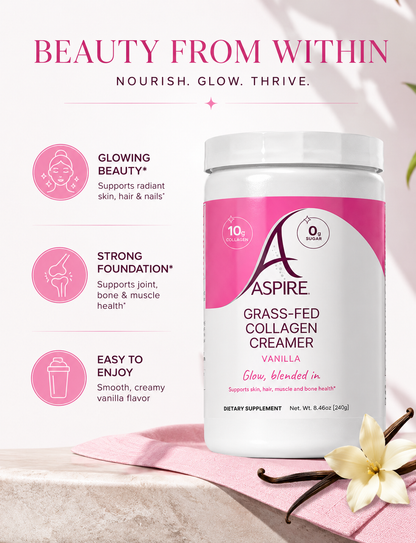 Aspire Grass-Fed Collagen Creamer