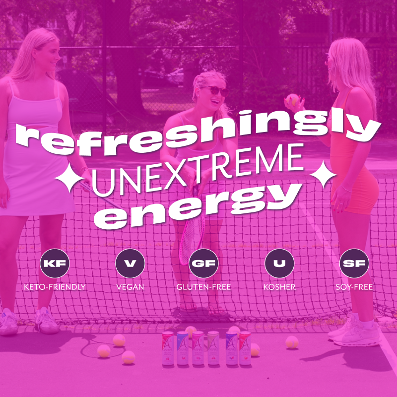 Raspberry+Acai Healthy Energy Drinks