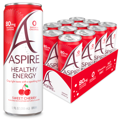Sweet Cherry Aspire Healthy Energy Drink